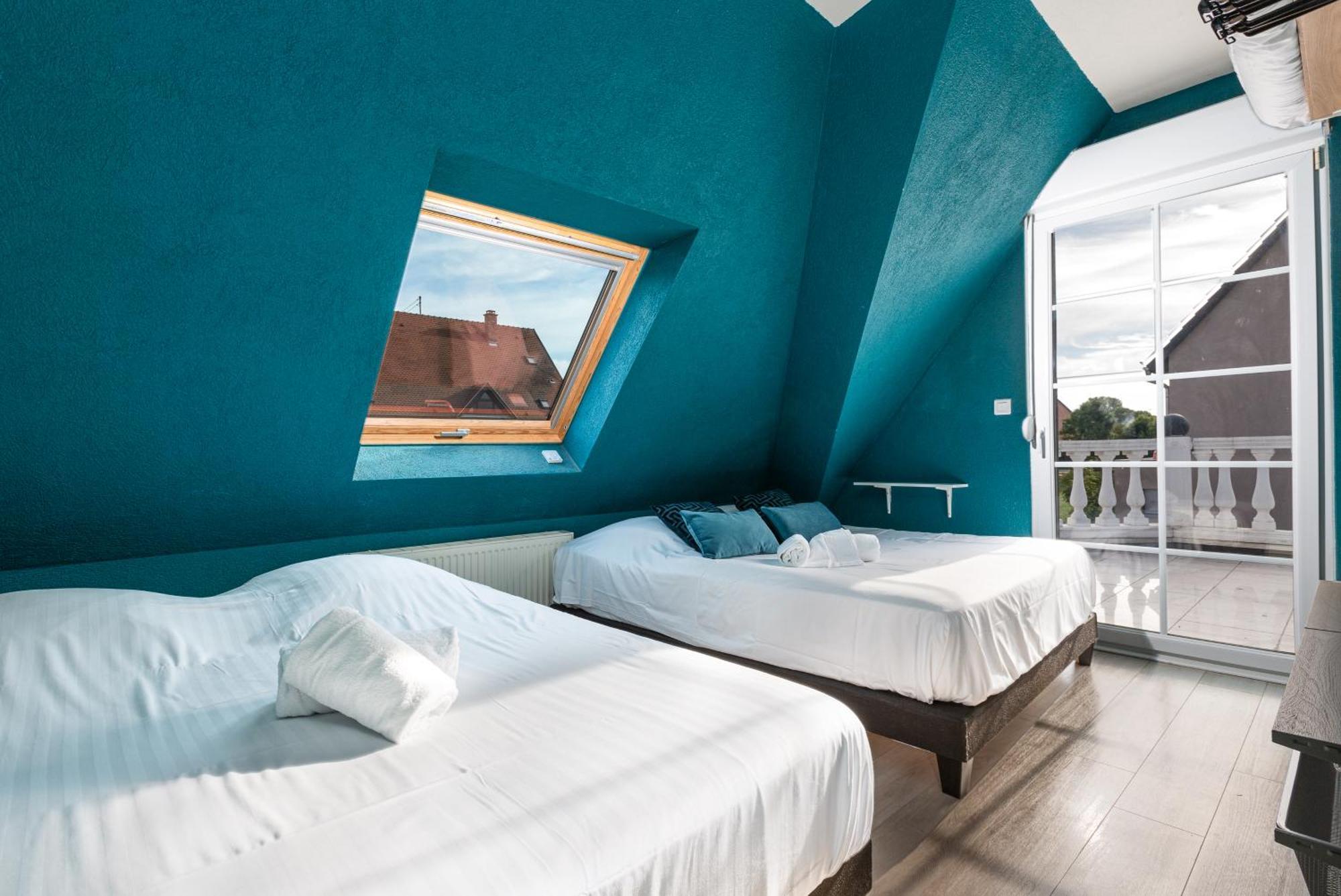 Gites Spa Strasbourg - Villa Ours - Spa Prive, Sauna, Borne D'Arcade, Babyfoot Ittenheim エクステリア 写真